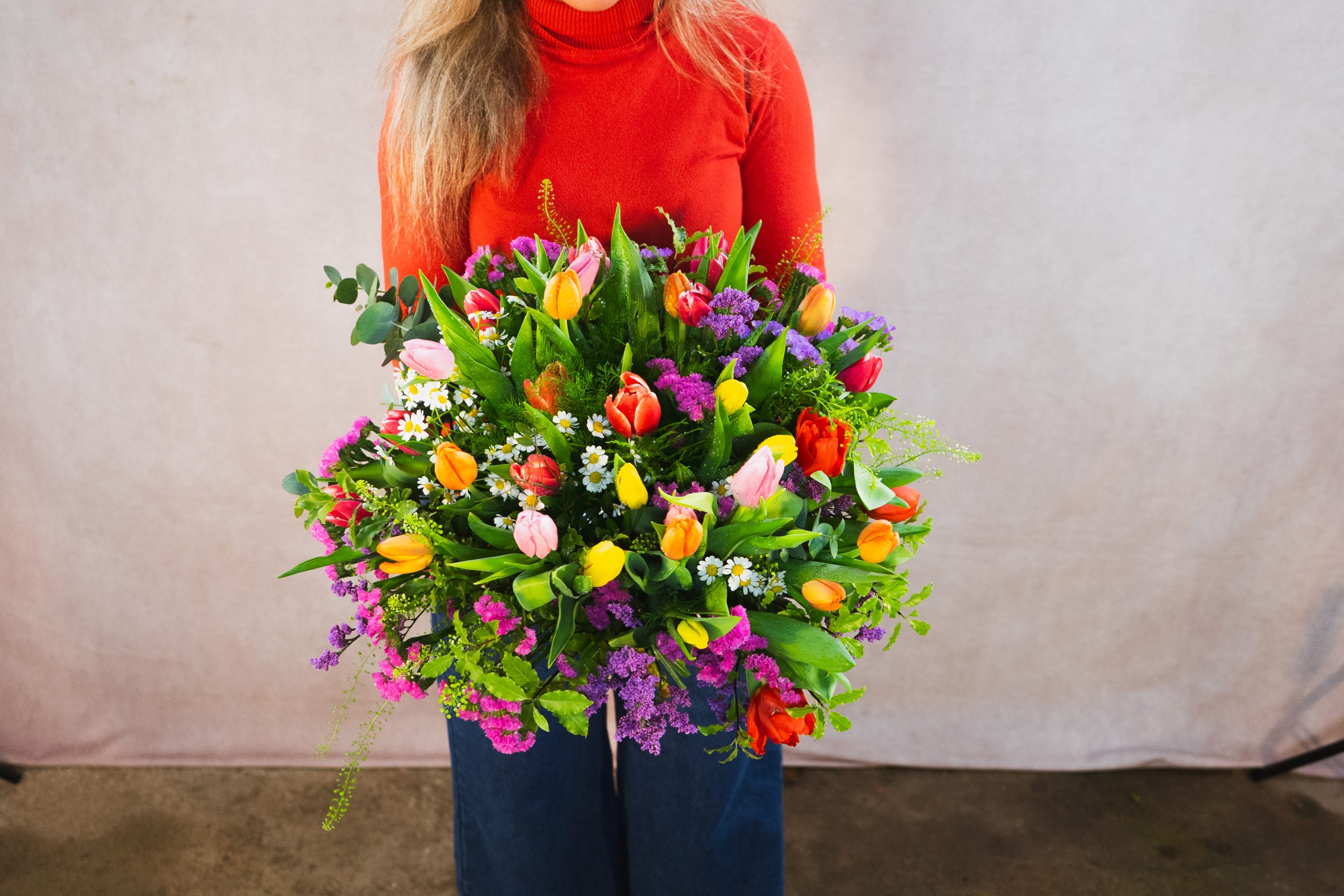 Ramo de 50 Tulipanes